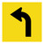 Lane Status - Left Arrow - Multi Message Sign - WA - 600 x 600mm MMS-POS-2(L)