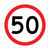 Speed Limit - Multi Message Sign - WA - 600 x 600mm 
