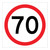 Speed Limit - Multi Message Sign - WA - 600 x 600mm 