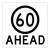 Speed Limit Ahead - Multi Message Sign - WA - 600 x 600mm - km/h MMS-ADV-3