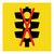 Traffic Signals Not Working - Multi Message Sign - WA - 600 x 600mm 