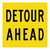 Detour Ahead - Multi Message Sign - WA - 600 x 600mm MMS-ADV-9