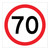 Speed Limit - Multi Message Sign - VIC - 600 x 600mm - km/h 62006