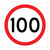Speed Limit - Multi Message Sign - VIC - 600 x 600mm - km/h 62006