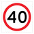 Speed Limit - Multi Message Sign - VIC - 600 x 600mm 
