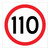 Speed Limit - Multi Message Sign - VIC - 600 x 600mm 