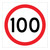 Speed Limit - Multi Message Sign - VIC - 600 x 600mm 
