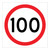 Speed Limit - Multi Message Sign - VIC - 600 x 600mm RM4-V1