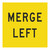 Merge Left - Multi Message Sign - WA - 600 x 600mm 