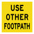 Use Other Footpath - Multi Message Sign - WA - 600 x 600mm 62281
