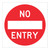 No Entry - Multi Message Sign - VIC - 600 x 600mm 62003