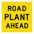 Road Plant Ahead - Multi Message Sign - WA - 600 x 600mm 