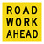 Road Work Ahead - Multi Message Sign - VIC - 600 x 600mm 