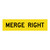 Merge Right - Multi Message Sign - VIC - 1200 x 300mm 62027