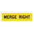Merge Right - Multi Message Sign - VIC - 1200 x 300mm 