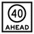 Speed Limit Ahead - Multi Message Sign - SA - 600 x 600mm G9-79M