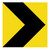 Temporary Hazard Marker Multi Message Sign - WA - 600 x 600mm 