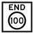 End Speed Limit - Corflute - Multi Message Sign - QLD - 600 x 600mm 