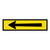 Horizontal Arrow - Corflute - Multi Message Sign - QLD - 1200 x 300mm 