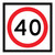 Speed Limit - Multi Message Sign - QLD - 600 x 600mm TC1217