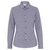 NNT Womens Avignon Gingham Check Stretch Long Sleeve Slim Shirt 