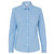 NNT Womens Avignon Gingham Check Stretch Long Sleeve Slim Shirt 
