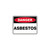 Danger Sign - Asbestos