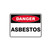 Danger Sign - Asbestos SSD-1055