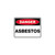 Danger Sign - Asbestos SSD-1055