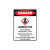Danger Sign - Asbestos Authorised Personnel Only 