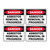 Danger Sign - Asbestos Removal In Progress 70060