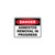 Danger Sign - Asbestos Removal In Progress SSD-1065
