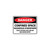 Danger Sign - Confined Space Hazardous Atmosphere 