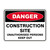 Danger Sign - Construction Site Keep Out SSD-1130