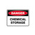 Danger Sign - Chemical Storage