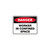Danger Sign - Worker in Confined Space 