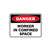 Danger Sign - Worker in Confined Space 