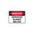 Danger Sign - Services Buried Below 