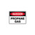 Danger Sign - Propane Gas 