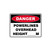 Danger Sign - Powerlines Overhead 