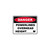 Danger Sign - Powerlines Overhead 