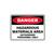 Danger Sign - Hazardous Materials Area