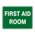 Emergency Sign - First Aid Room 600 x 450mm 76143
