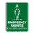 Emergency Sign - Emergency Shower (Symbol)