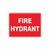 Fire Sign - Fire Hydrant 