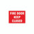 Fire Sign - Fire Door Keep Closed 