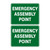 Emergency Sign - Emergency Assembly Point SSE-1015