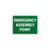 Emergency Sign - Emergency Assembly Point SSE-1015