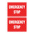 Emergency Sign - Emergency Stop