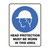 Mandatory Sign - Head Protection Must Be Worn 